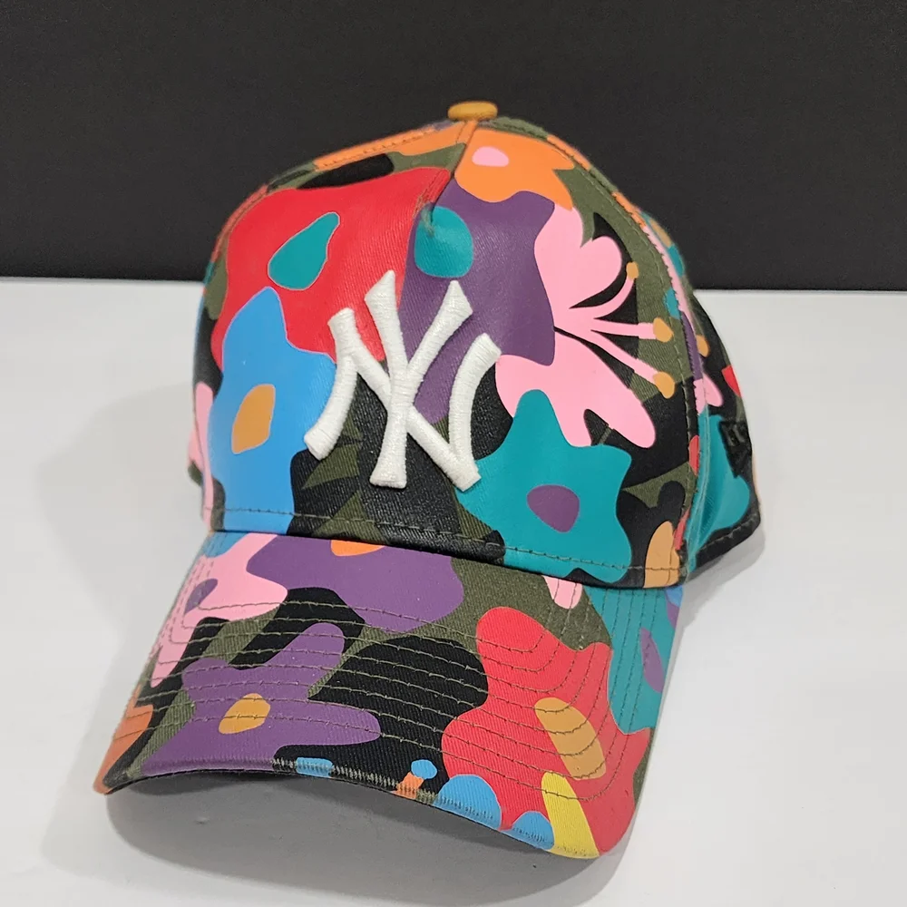 New Era 9FORTY New York Yankees Colorful Camouflage Cap NY Camo Hat - Picture 1 of 13
